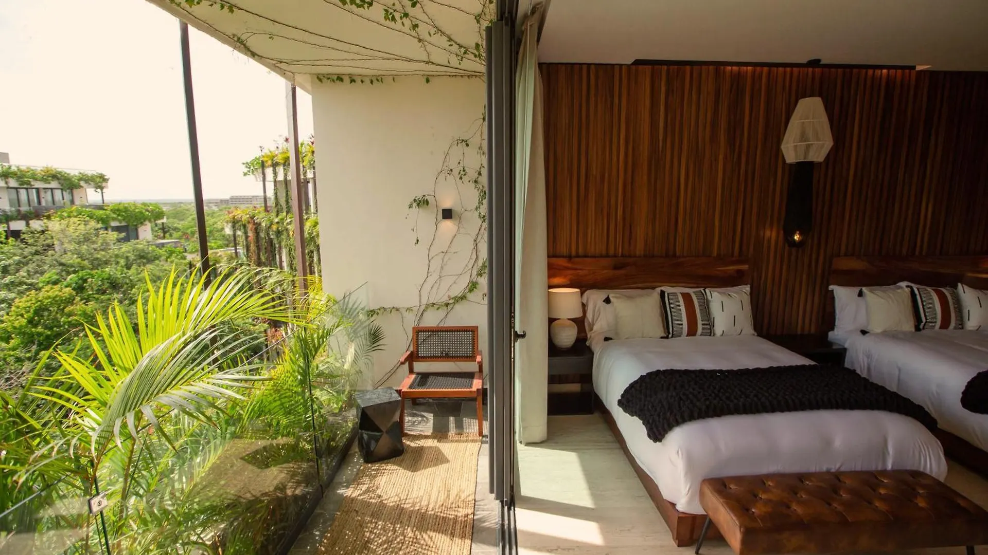 アパート Luxury 2Br Ph Pools, Coworking & Close To Beach トゥルム