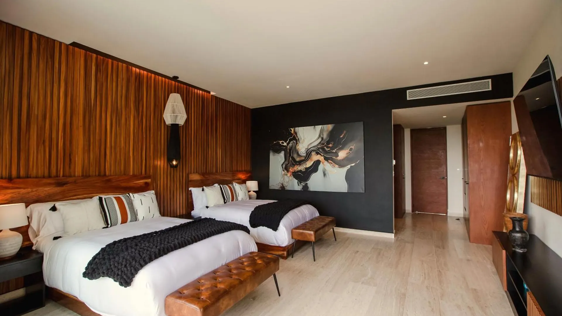Luxury 2Br Ph Pools, Coworking & Close To Beach トゥルム 0*,